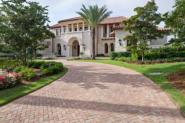 Cobblestone Driveway Pavers in Mackinac Island, MI